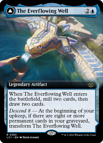 The Everflowing Well // The Myriad Pools (Extended Art) [The Lost Caverns of Ixalan] Foil