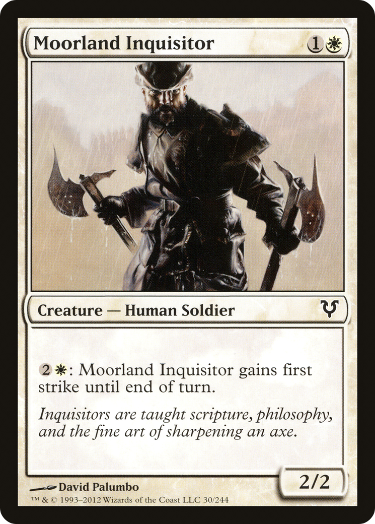Moorland Inquisitor [Avacyn Restored] Foil