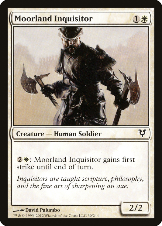 Moorland Inquisitor [Avacyn Restored] Foil