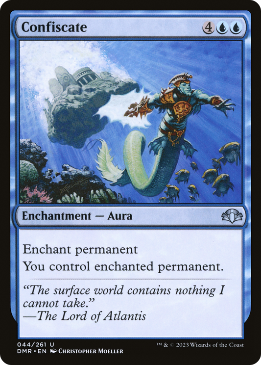 Confiscate [Dominaria Remastered] Foil