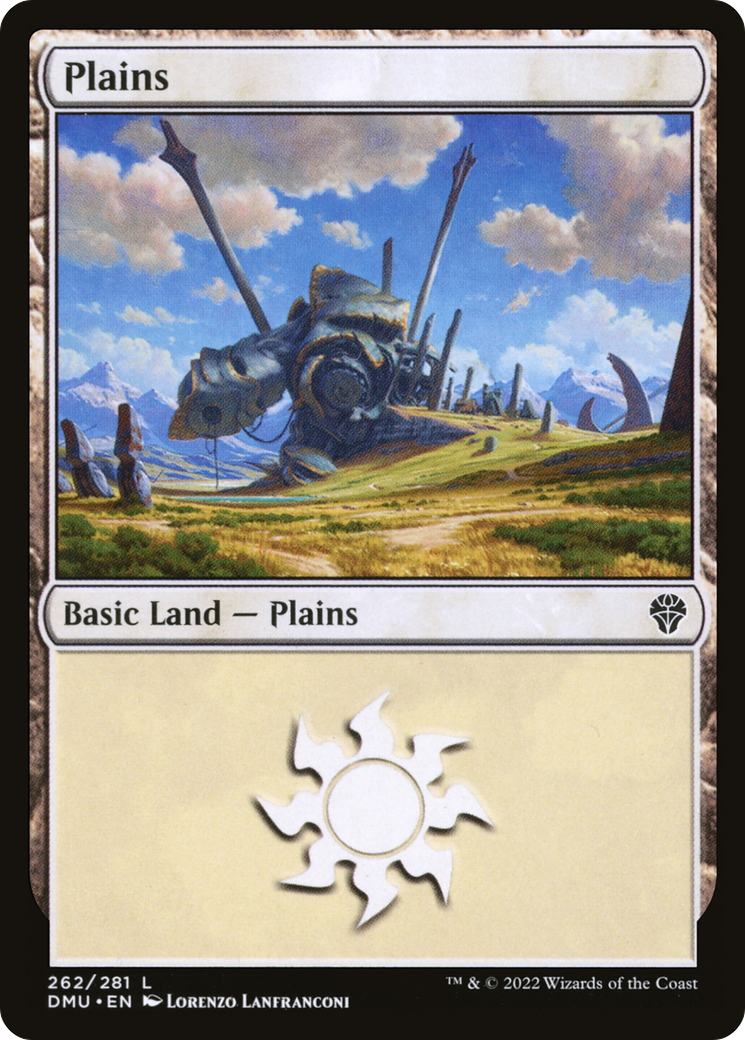 Plains (262) [Dominaria United] Foil