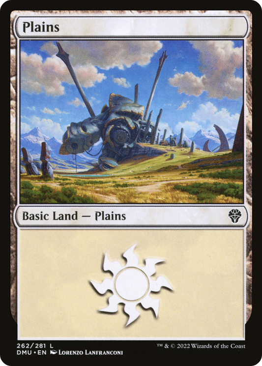 Plains (262) [Dominaria United] Foil