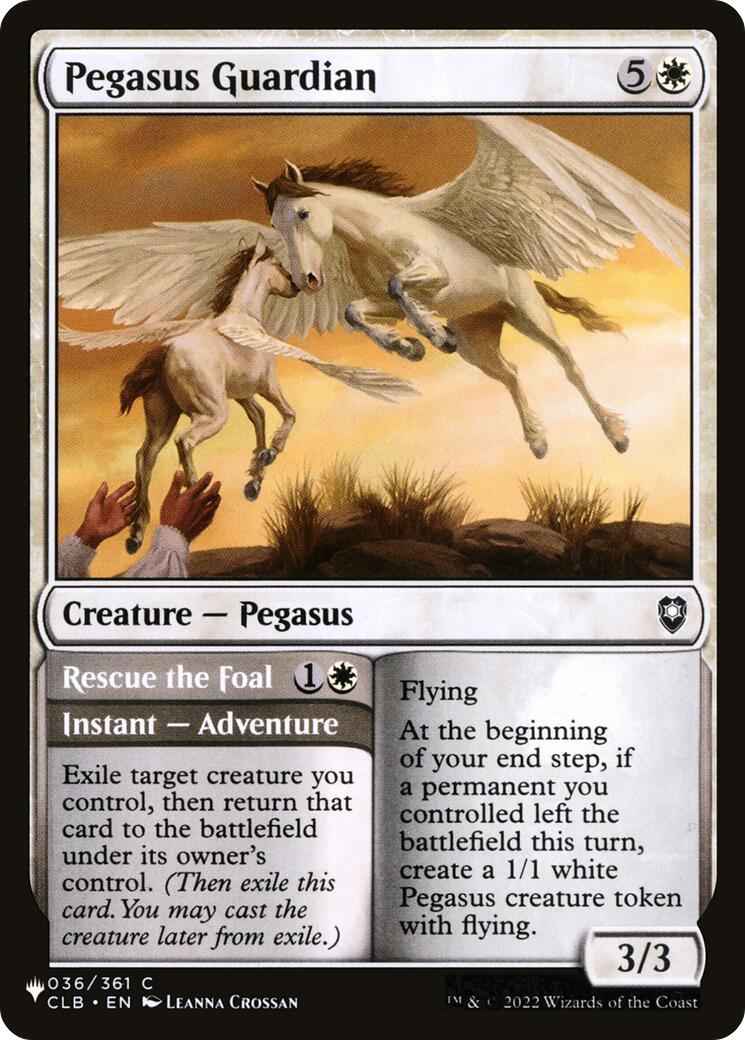 Pegasus Guardian [The List Reprints] | Silver Goblin