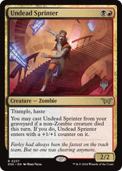 Undead Sprinter [Duskmourn: House of Horror Promos] | Silver Goblin