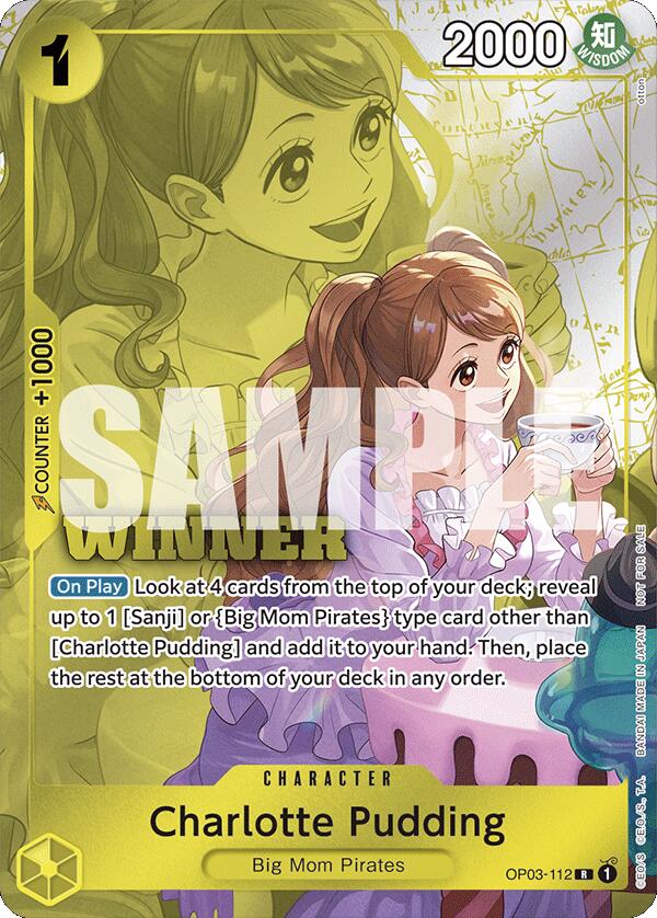 Charlotte Pudding (Winner Pack 2024 Oct.-Dec.) [One Piece Promotion Cards] | Silver Goblin