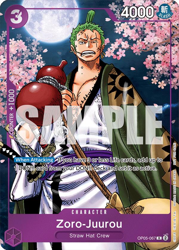 Zoro-Juurou (Event Pack Vol. 5) [One Piece Promotion Cards] | Silver Goblin