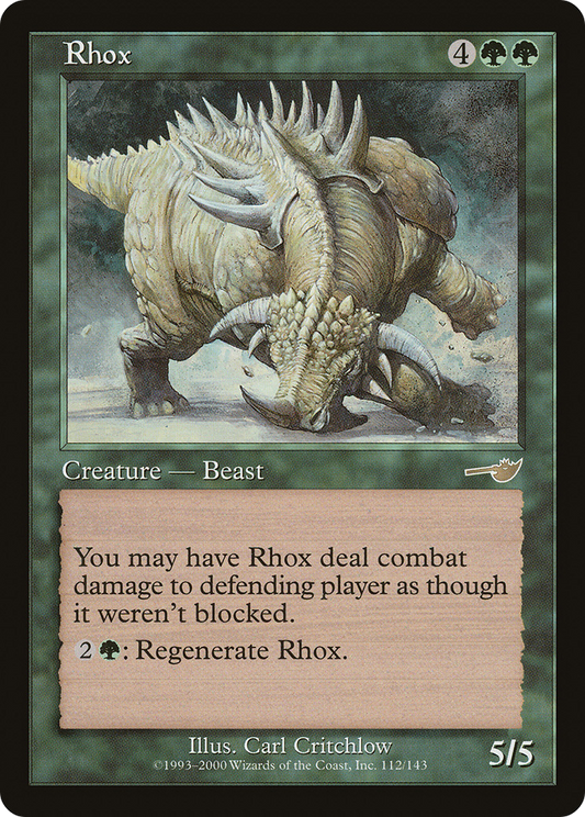 Rhox [Nemesis] Foil