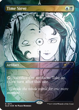 Time Sieve (Rainbow Foil) (1671) Foil - Secret Lair Drop Series