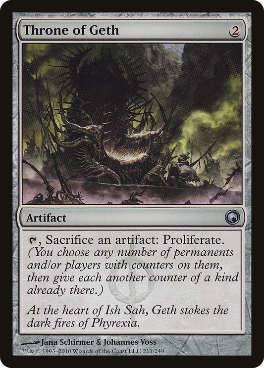 Throne of Geth [Scars of Mirrodin] Foil