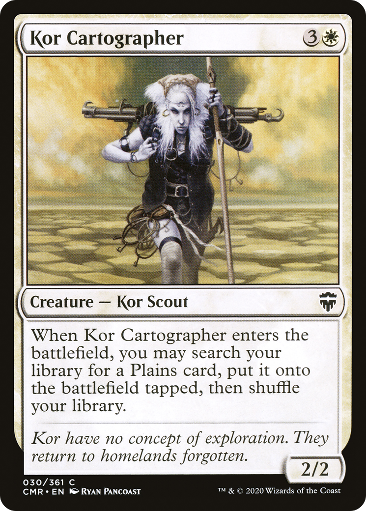 Kor Cartographer (30) [Commander Legends] | Silver Goblin