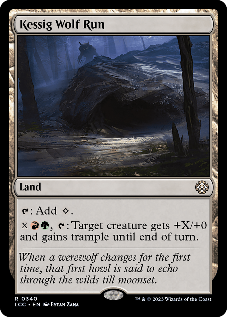 Kessig Wolf Run [The Lost Caverns of Ixalan Commander] | Silver Goblin