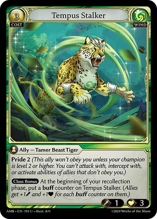 Tempus Stalker (193) [Mortal Ambition] Foil