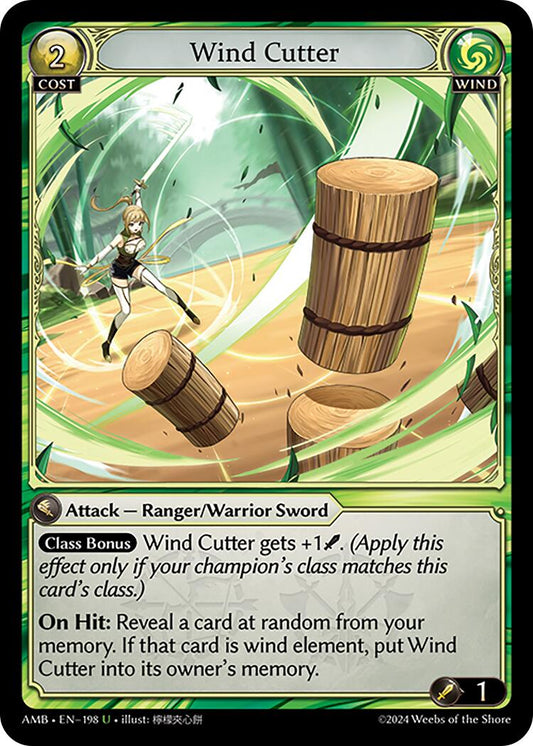 Wind Cutter (198) [Mortal Ambition] Foil