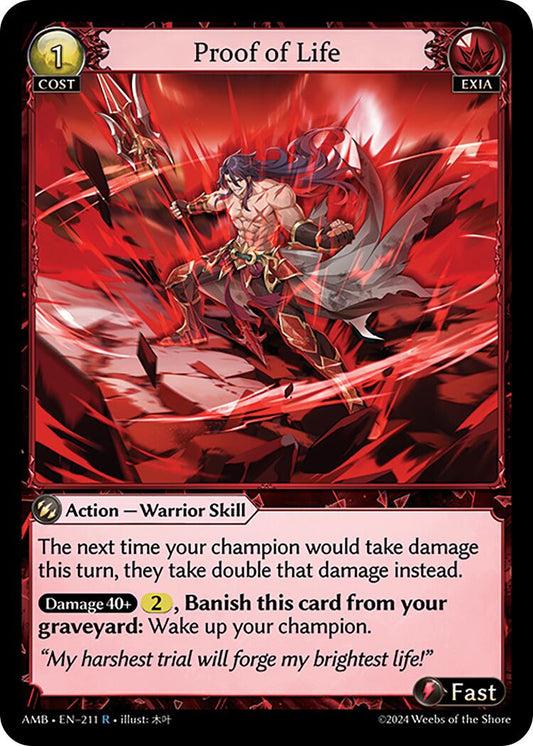 Proof of Life (211) [Mortal Ambition] Foil