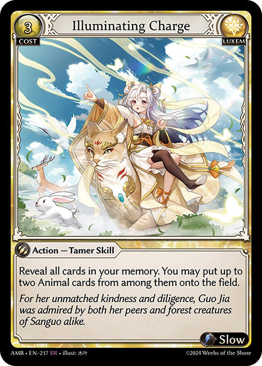 Illuminating Charge (217) [Mortal Ambition] Foil