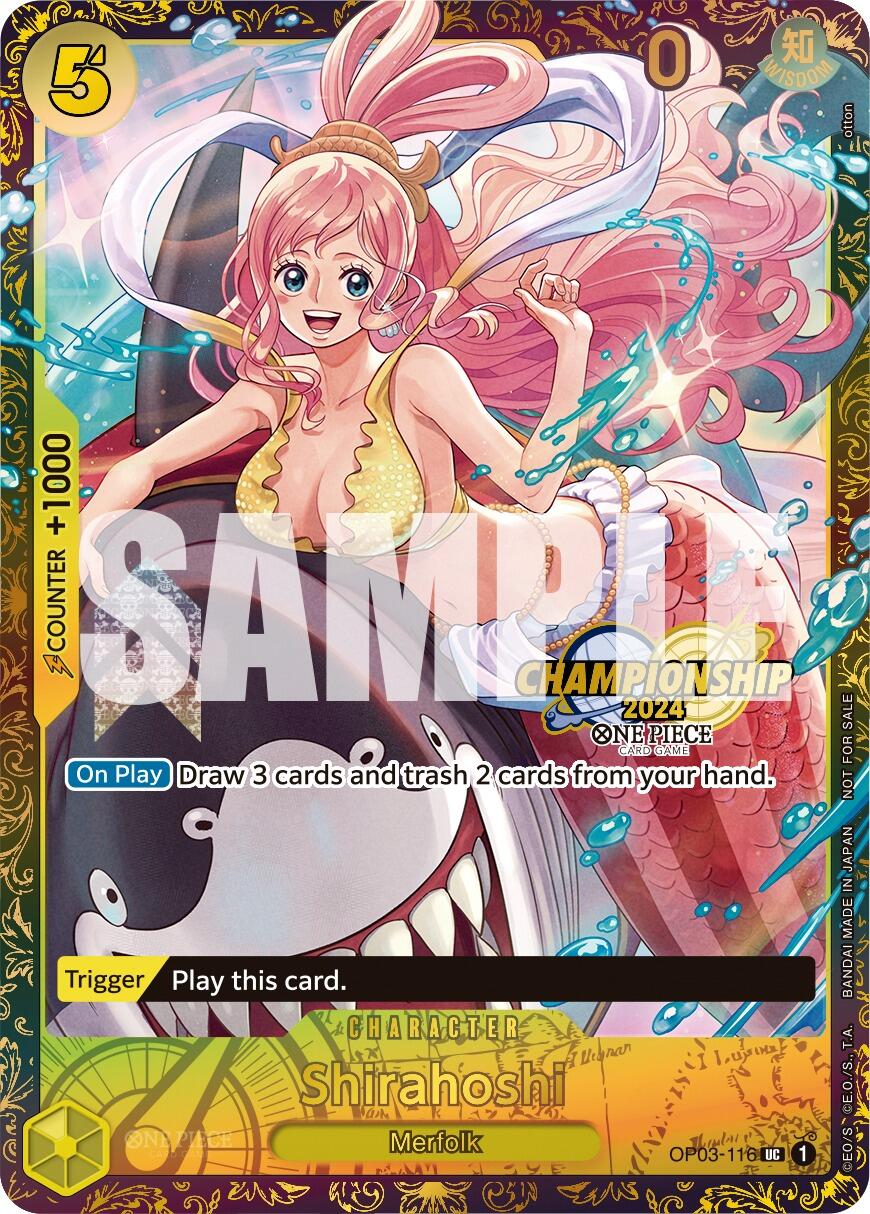 Shirahoshi (October Championship 2024 Online Regional) [One Piece Promotion Cards] | Silver Goblin