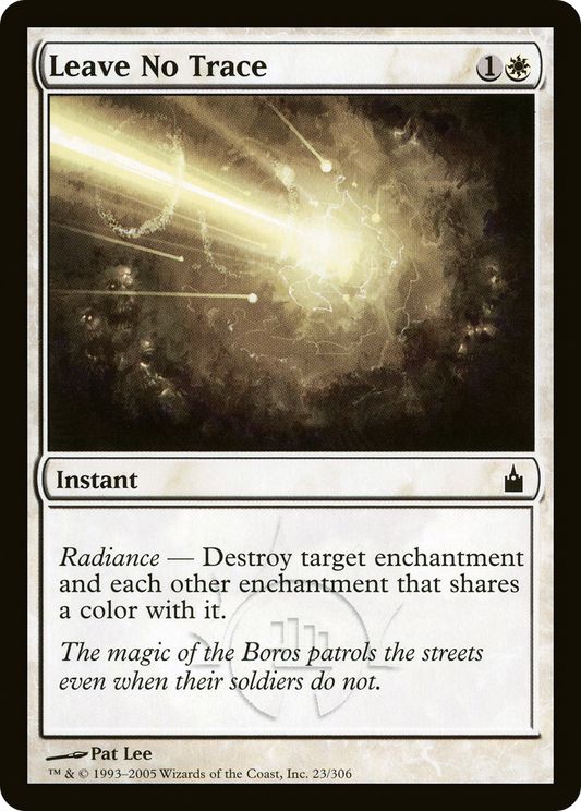 Leave No Trace [Ravnica: City of Guilds] Foil
