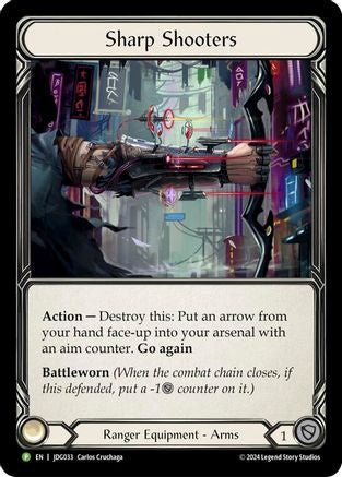 Sharp Shooters (JDG033) Cold Foil - FaB Promos