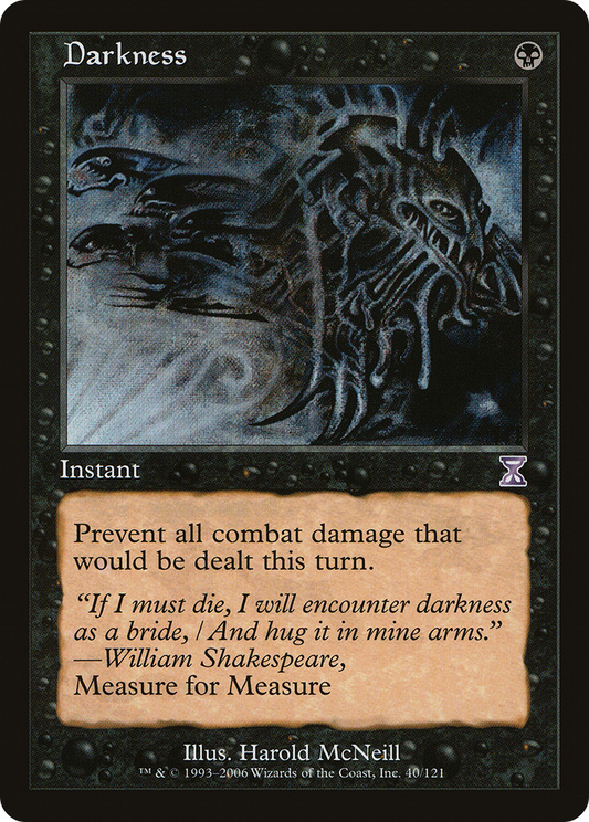 Darkness [Time Spiral Timeshifted] Foil