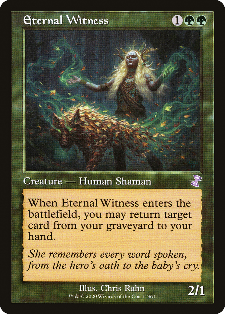 Eternal Witness (Timeshifted) [Time Spiral Remastered] Foil