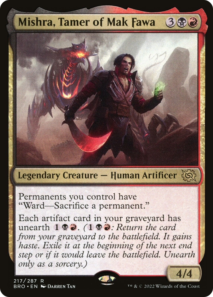 Mishra, Tamer of Mak Fawa [The Brothers' War] Foil