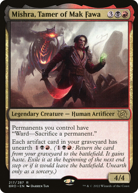 Mishra, Tamer of Mak Fawa [The Brothers' War] Foil