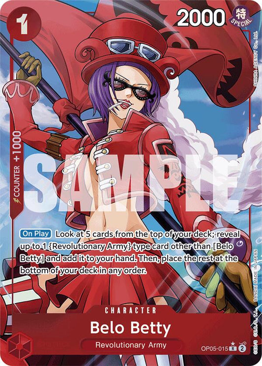 Belo Betty (Alternate Art) Foil (OP05-015) - Premium Booster -The Best-