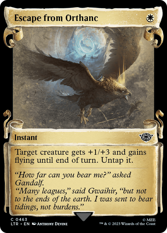 Escape from Orthanc [The Lord of the Rings: Tales of Middle-Earth Showcase Scrolls] Foil