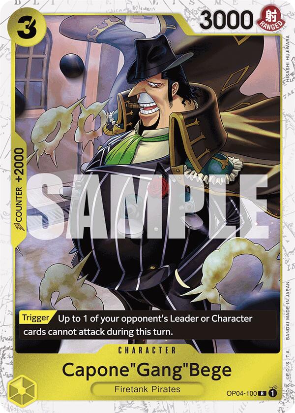 Capone"Gang"Bege (Alternate Art) (HISASHI HUJIWARA) [Extra Booster: Memorial Collection] | Silver Goblin