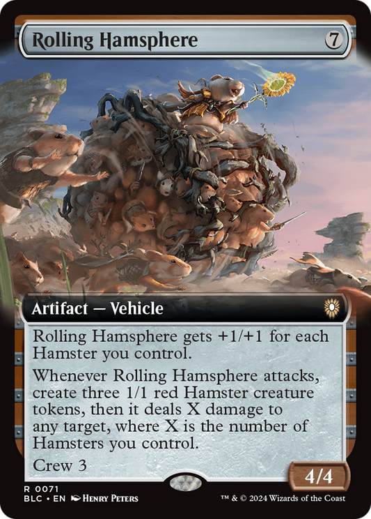 Rolling Hamsphere: (Extended Art) (071)