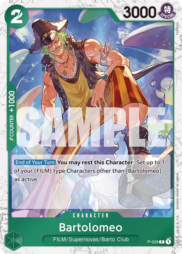 Bartolomeo (Alternate Art) [Extra Booster: Memorial Collection] | Silver Goblin