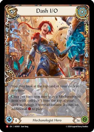 Dash I/O (AIO001) - Armory Deck: Dash