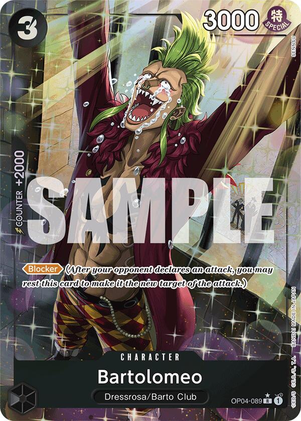 Bartolomeo (Alternate Art) (SENNSU) [Extra Booster: Memorial Collection] | Silver Goblin