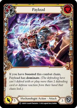 Payload (Yellow) (1HD019) - Blitz Deck: Historic Pack 1 - Dash