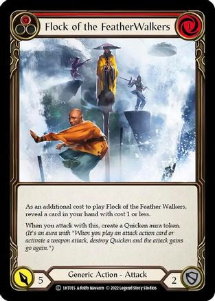 Flock of the Feather Walkers (Red) (1HT015) - Historic Pack 1 Blitz Deck: Dorinthea | Silver Goblin