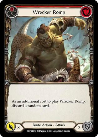 Wrecker Romp (Red) (1HR014) - Historic Pack 1 Blitz Deck: Rhinar