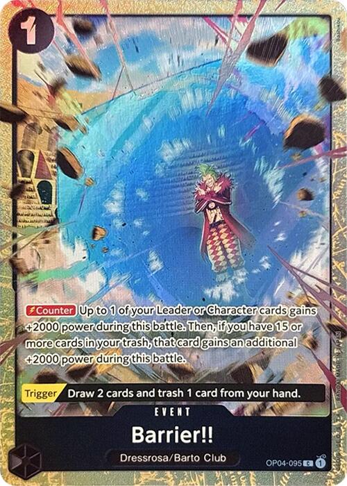 Barrier!! (Premium Card Collection -Best Selection Vol. 2-) [One Piece Promotion Cards] | Silver Goblin