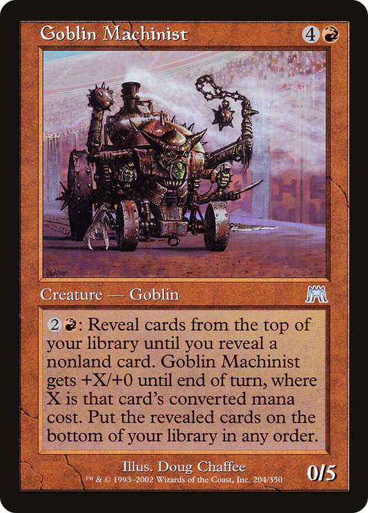 Goblin Machinist [Onslaught] Foil