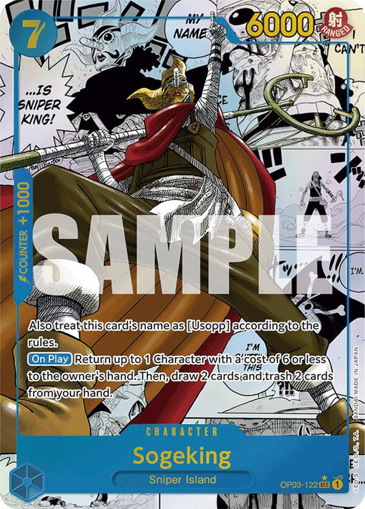 Sogeking (Manga) Foil (OP03-122) - Premium Booster -The Best-