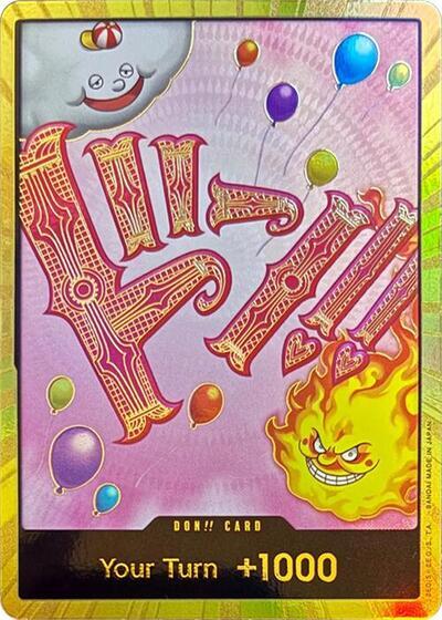 DON!! Card (Big Mom) (Gold) - Premium Booster -The Best- Foil