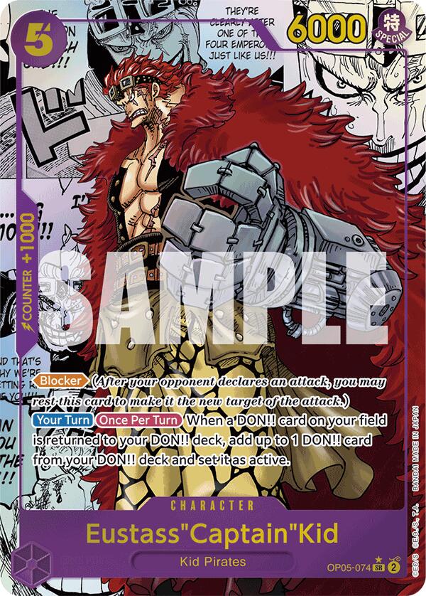 Eustass"Captain"Kid (Alternate Art) (Manga) [Premium Booster] | Silver Goblin