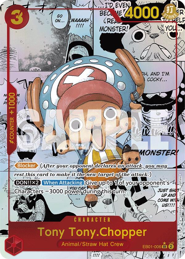 Tony Tony.Chopper (EB01-006) (Manga) (EB01-006) - Premium Booster -The Best- Foil | Silver Goblin