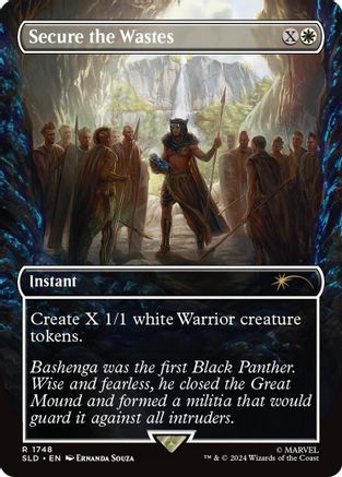 Secure the Wastes (1748) Foil - Secret Lair Drop Series