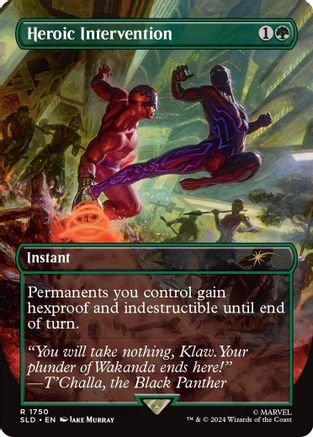 Heroic Intervention (1750) Foil - Secret Lair Drop
