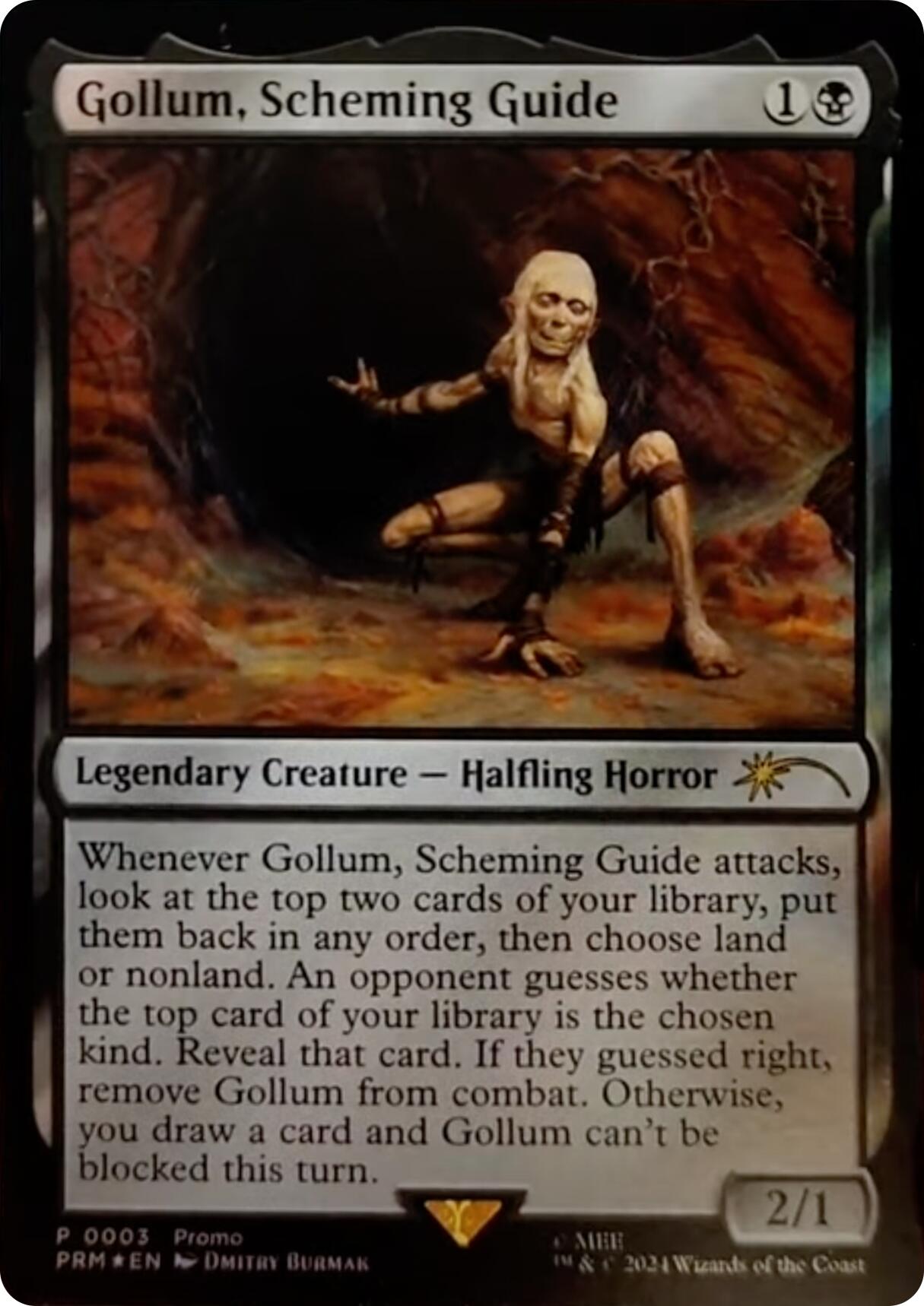 Gollum, Scheming Guide [Resale Promos] | Silver Goblin