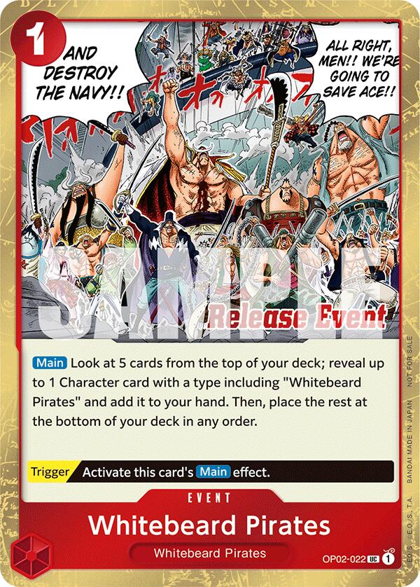 Whitebeard Pirates (ST15 - ST20 Release Event Winner Pack) [One Piece Promotion Cards] | Silver Goblin