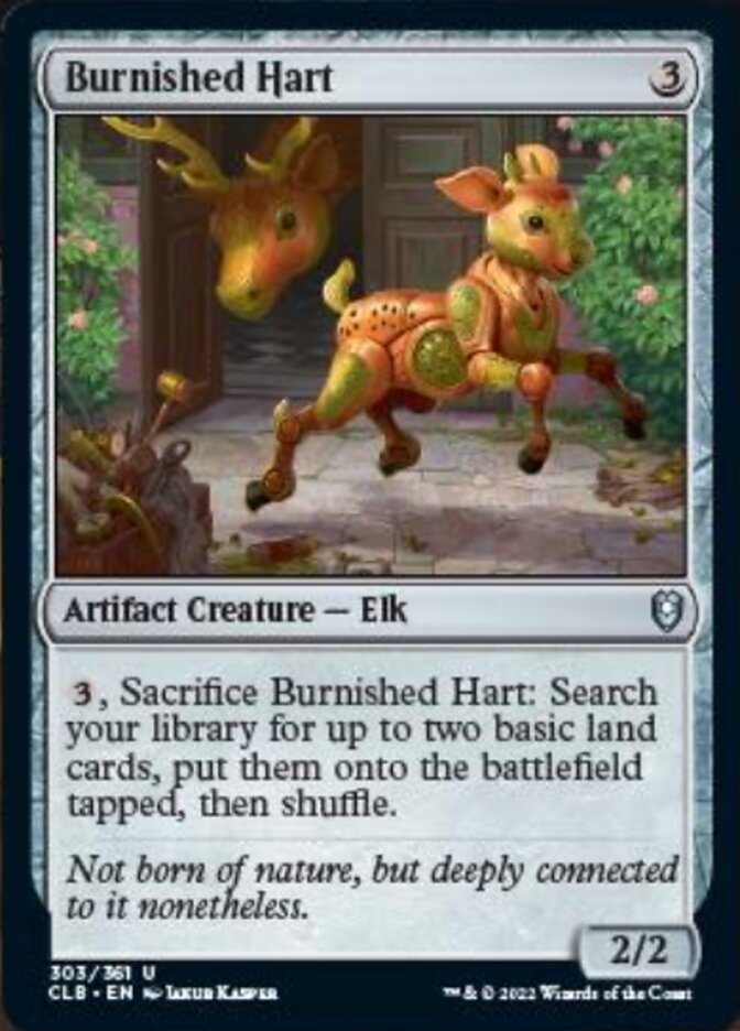 Burnished Hart [Commander Legends: Battle for Baldur's Gate] | Silver Goblin