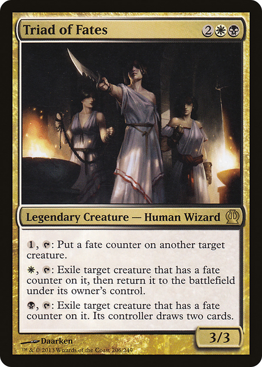 Triad of Fates [Theros] Foil