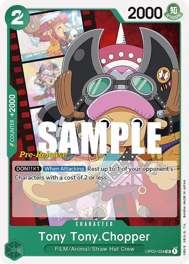 Tony Tony.Chopper [Paramount War Pre-Release Cards] | Silver Goblin