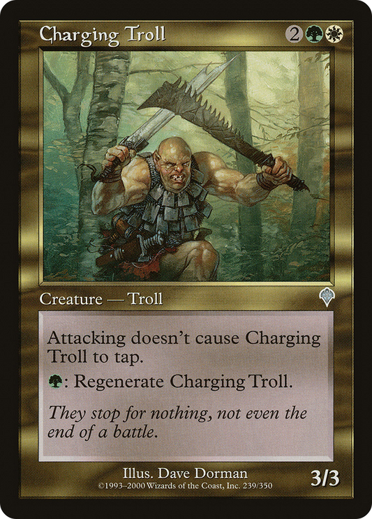 Charging Troll [Invasion] Foil